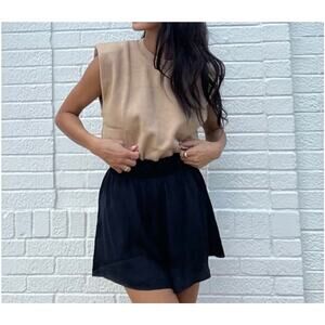 Madison The Label Black Shorts High Waisted Small